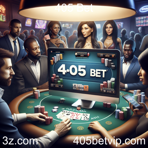 Explore o Mundo do Poker Online no 405 Bet